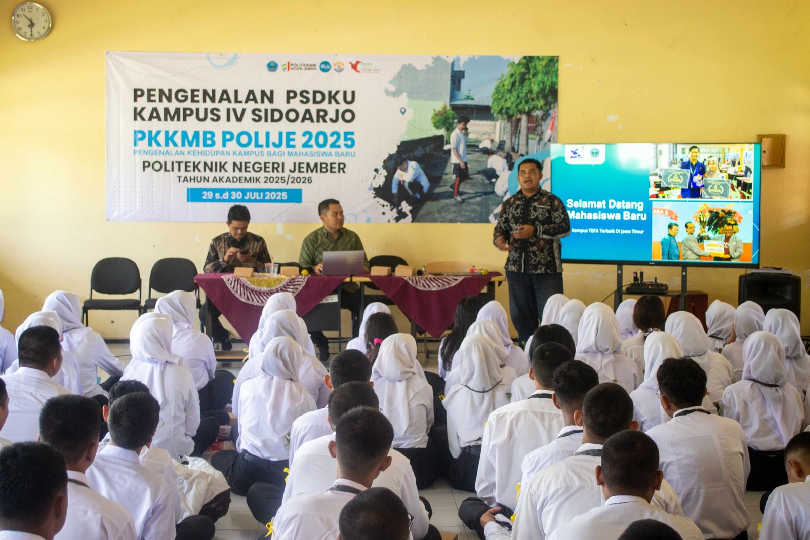 PSDKU Kampus 4 Polije Sidoarjo Gelar Pra PKKMB untuk Bekali Mahasiswa Baru