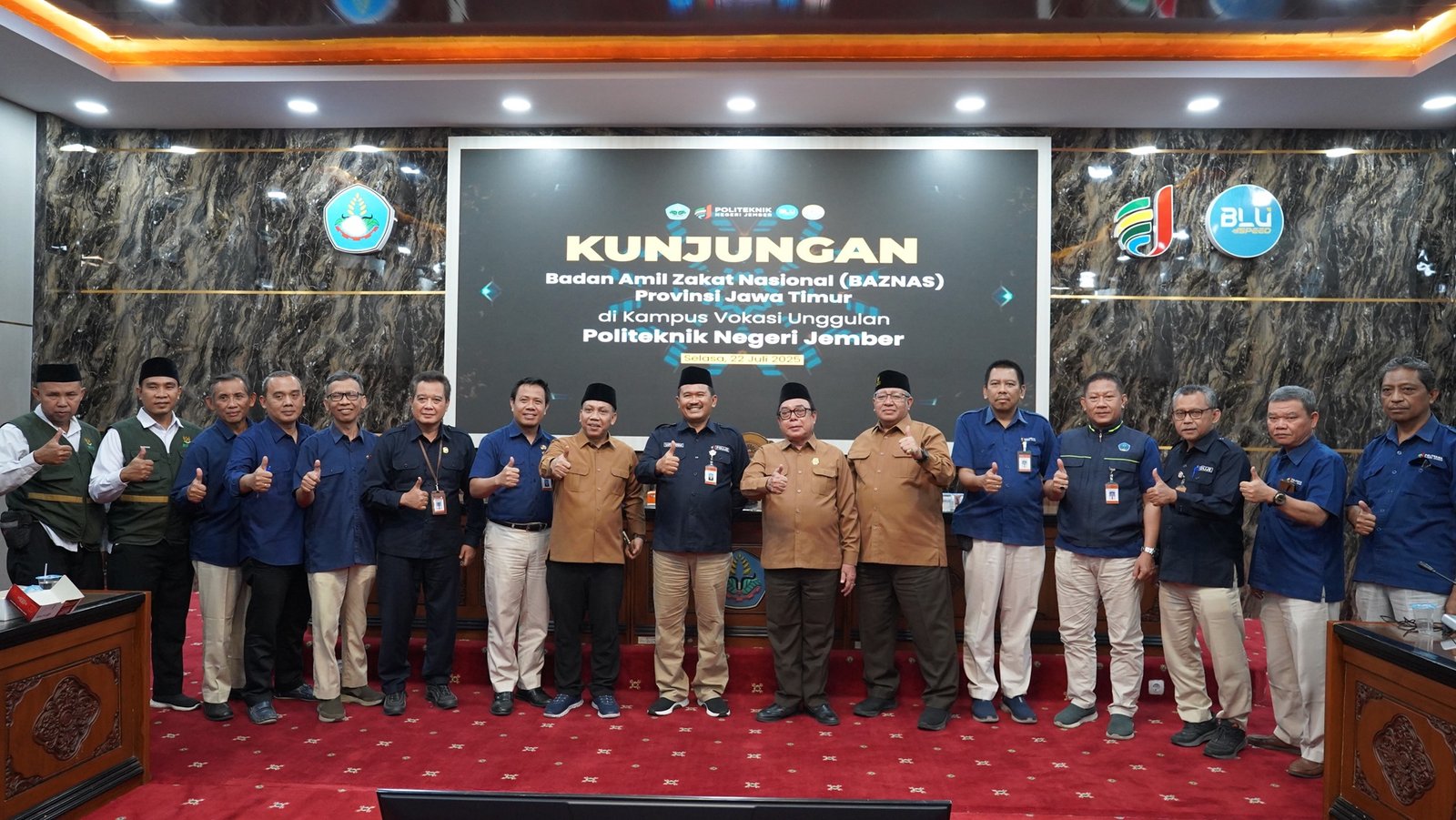 Polije dan BAZNAS Jatim Jalin Sinergi untuk Perkuat Program Sosial dan Keagamaan di Kampus