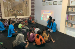 Mahasiswa Polije Gelar Eco-Cycle Campaigns di Gubuk Pustaka Ndalung