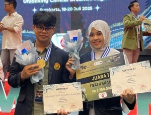 Baru Setahun Kuliah, Mahasiswa FK UNEJ Juarai Medsmotion 2025