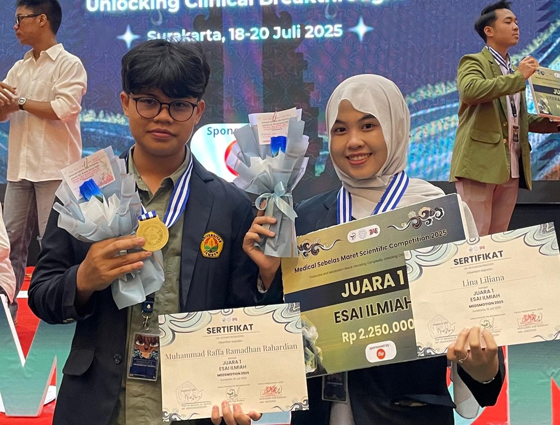Baru Setahun Kuliah, Mahasiswa FK UNEJ Juarai Medsmotion 2025