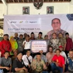 PTPN I Regional 5 Bangun Saluran Irigasi Rp200 Juta untuk Petani Blitar