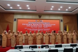 DWP Universitas Jember Masa Bakti 2024–2029 Resmi Dikukuhkan