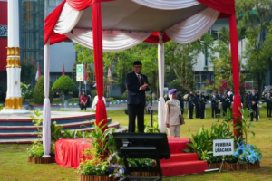 Universitas Jember Gelar Upacara HUT ke-80 RI, Anugerahkan Satyalancana Karya Satya