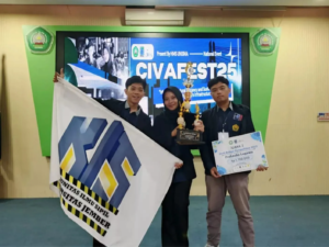 Tim Prakasha Logawa Universitas Jember Raih Juara 2 Civil Bridge Competition 2025 di Malang