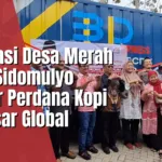 Koperasi Desa Merah Putih Sidomulyo Ekspor Perdana Kopi ke Pasar Global
