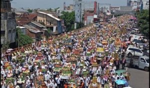 Jember Pecahkan Rekor MURI Lewat 449 Ancak Agung