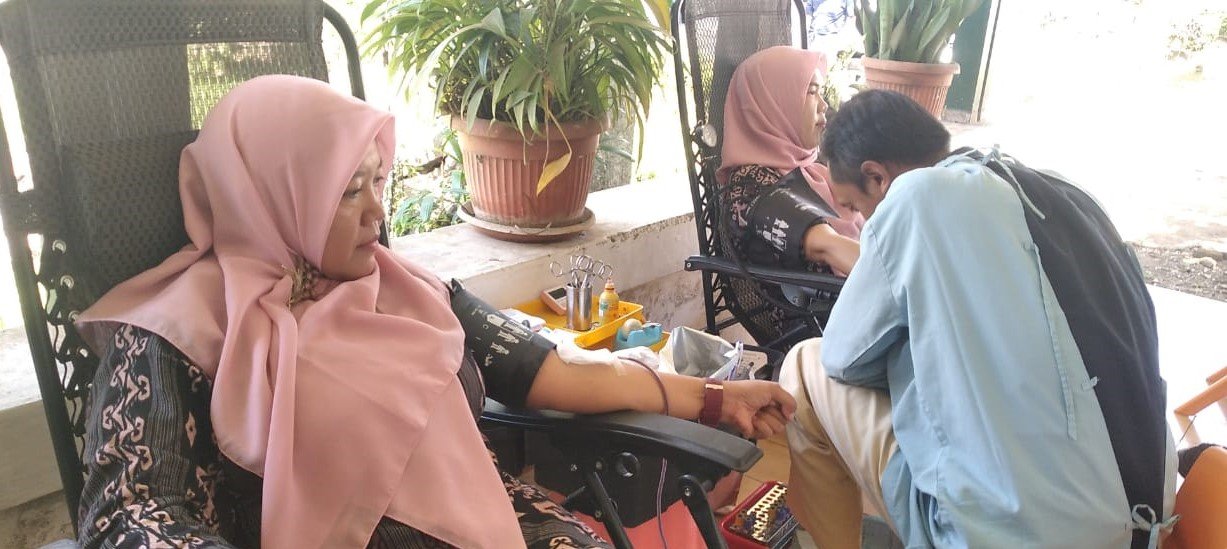 PT Perkebunan Nusantara I Regional 5 Kebun Glantangan Himpun 28 Kantong Darah untuk PMI Jember