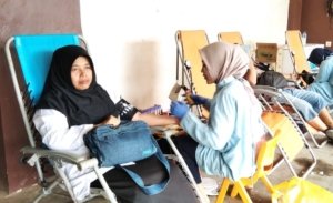 Antisipasi Kelangkaan Stok Darah, PMI Gandeng GMU Buah Tropis Umbulsari Himpun 28 Kantong Darah
