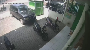 Motor Matic Raib Saat Rakercab di Kantor PCNU