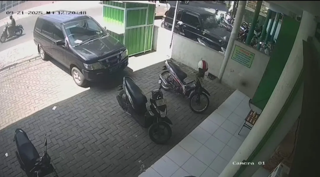 Motor Matic Raib Saat Rakercab di Kantor PCNU