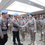 Kapolri Lepas Satgas FPU 7 MINUSCA ke Afrika Tengah