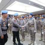Kapolri Lepas Satgas FPU 7 MINUSCA ke Afrika Tengah