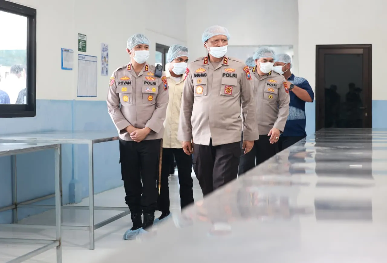 Kapolda Jatim Resmikan Dapur SPPG di Gresik