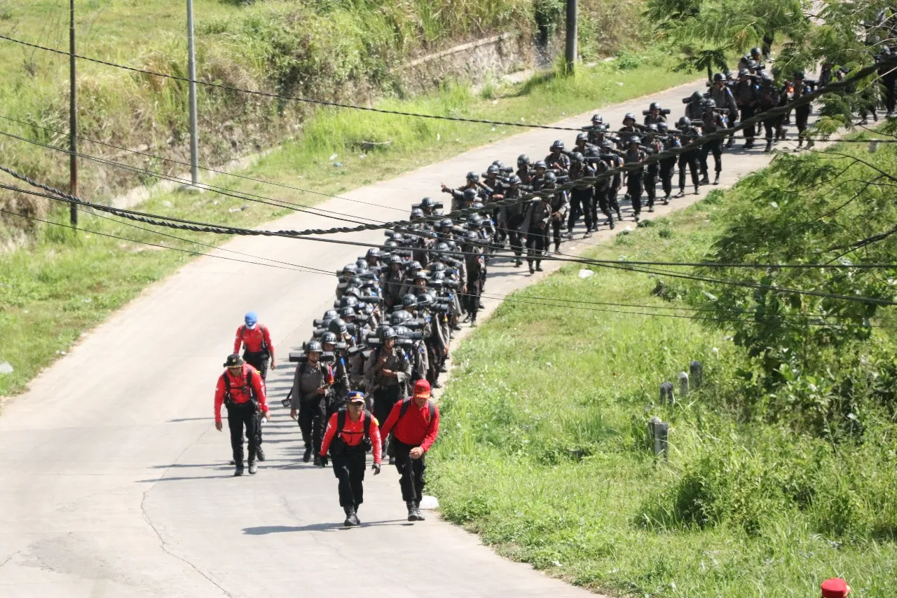 SPN Polda Jatim Gelar Outbound Tupdasbhara 26 KM