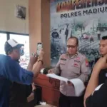 Operasi Tumpas Semeru 2025, Polres Madiun Kota Amankan 7 Tersangka dan 1 Kg Ganja