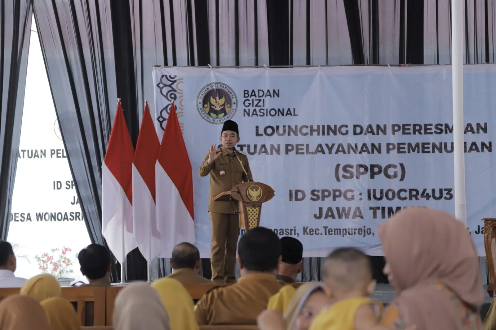 SPPG Pertama di Jember Selatan Resmi Berdiri