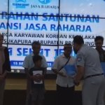 Jasa Raharja Serahkan Santunan Korban Bus Maut Bromo di Jember