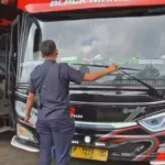 Satlantas dan Dishub Jember Gelar Ramp Check Armada Bus