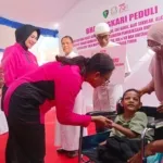 Bhayangkari Salurkan 5.000 Bansos dan Gelar Bakti Kesehatan NTT