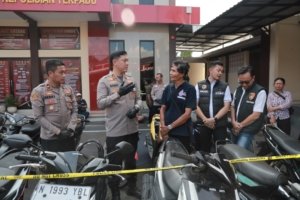 Polres Jember Bongkar Sindikat Curanmor Amankan 23 Motor