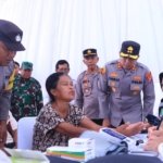 Polres Ngawi Gelar Bakti Kesehatan Gratis di Padas