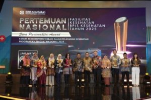 BPJS Kesehatan Anugerahkan Penghargaan Faskes Terbaik 2025