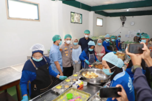 Polres Kediri Kota Pastikan Kelayakan Makanan Bergizi di Ponpes Al Amien