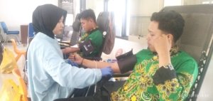 IPNU-IPPNU Panti Gelar Donor Darah Sambut Hari Santri 2025
