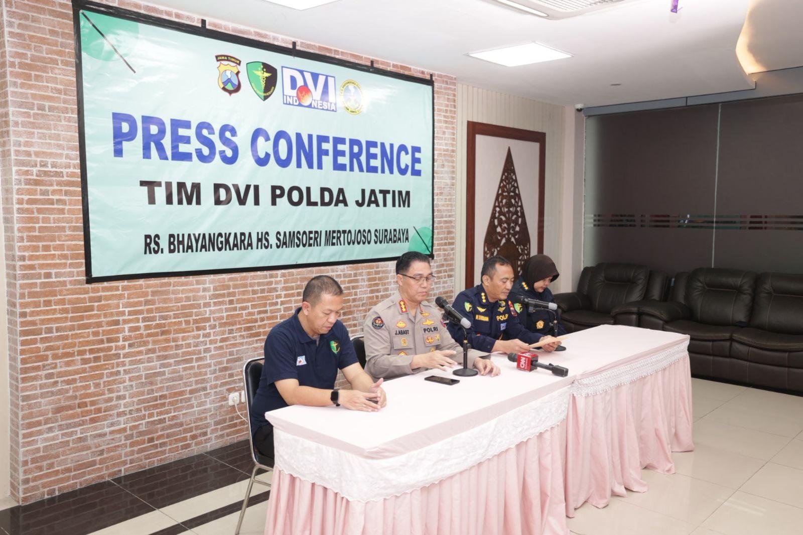 DVI Polda Jatim Identifikasi 50 Jenazah Korban Robohnya Ponpes Sidoarjo