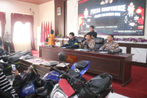Polres Mojokerto Kota Ungkap Jaringan Curanmor