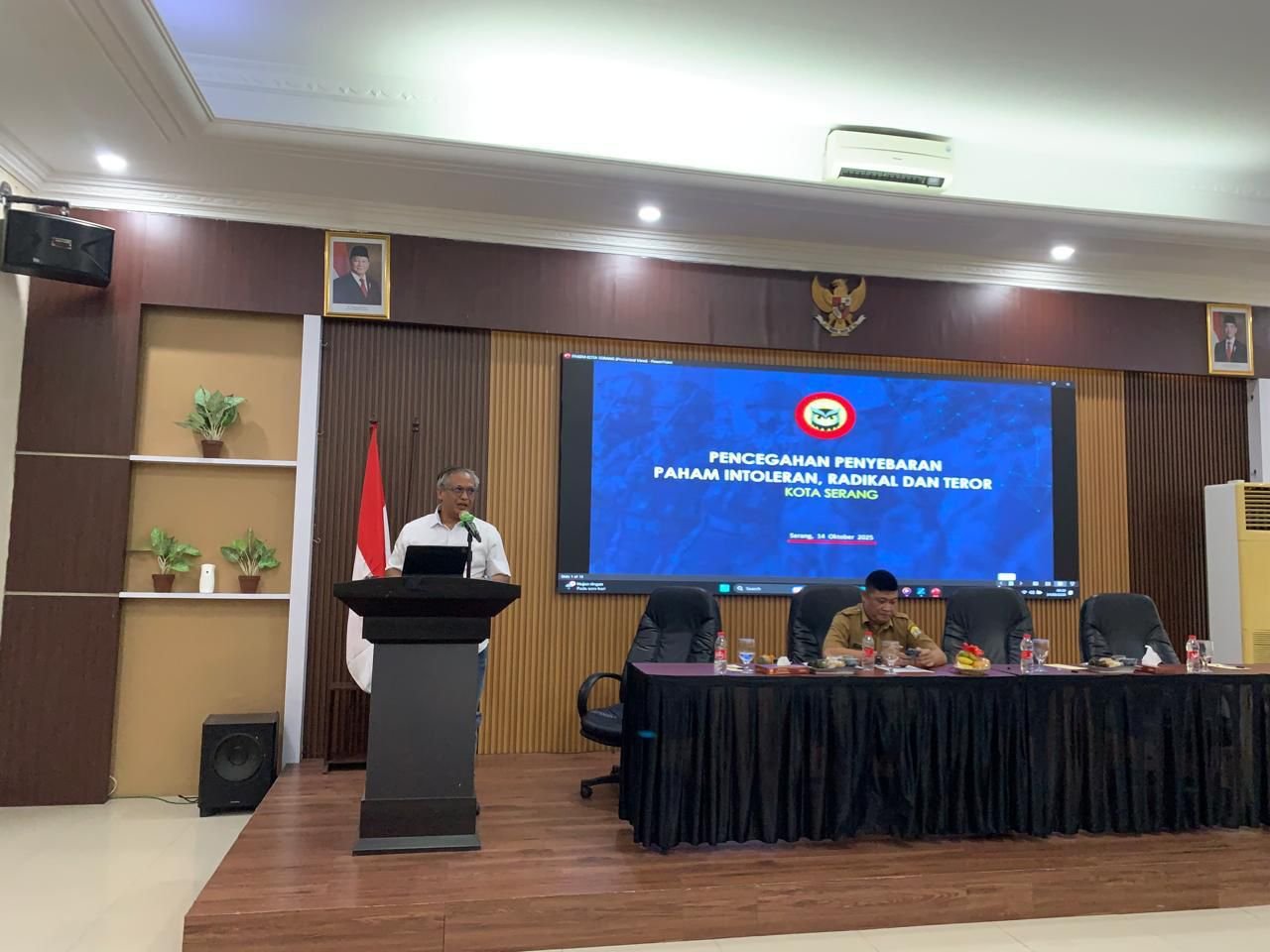 Densus 88 AT Polri Gelar PAKEM Cegah Paham Radikal di Serang