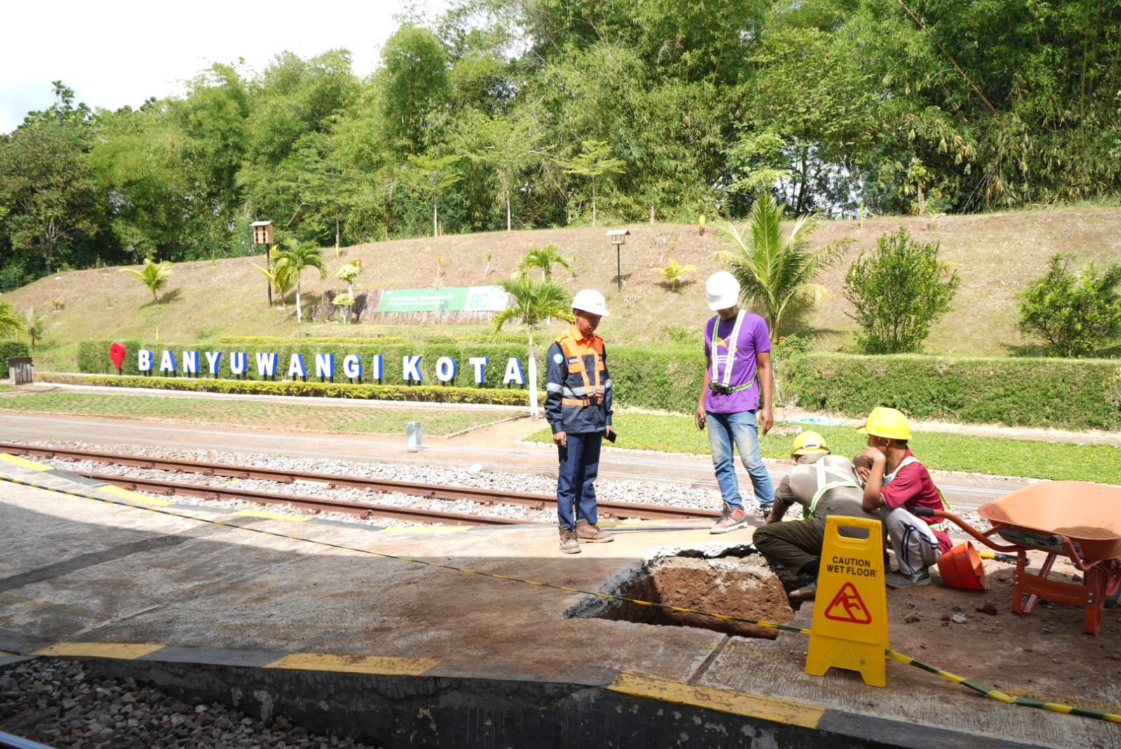 KAI Tata Tiga Stasiun di Banyuwangi untuk Kenyamanan Penumpang