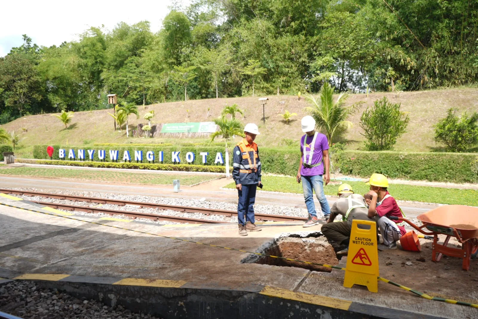 KAI Tata Tiga Stasiun di Banyuwangi untuk Kenyamanan Penumpang