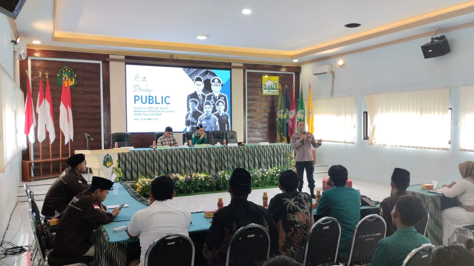 Polres Bondowoso dan Mahasiswa Bahas Sinergi Layanan Publik