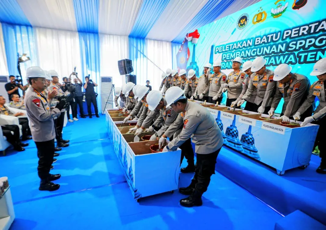 Kapolri Resmikan 32 SPPG dan Groundbreaking 27 Unit di Jateng