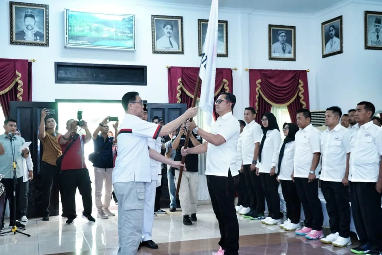 AKBP Raden Erik Pimpin PBVSI Kabupaten Magetan Periode 2025-2029