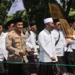 Kapolres Probolinggo Apresiasi Aksi Damai Ribuan Santri yang Berlangsung Tertib