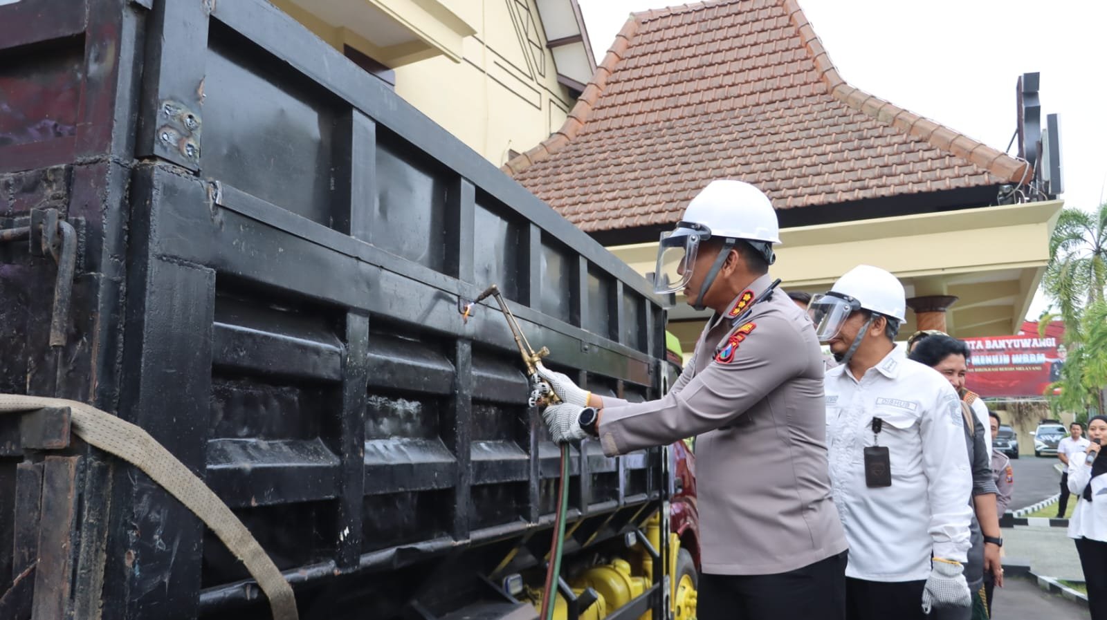 Polresta Banyuwangi Gelar FGD Wujudkan Zero ODOL 2027