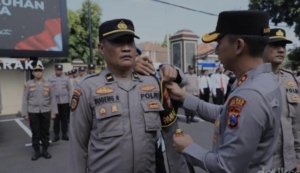 Kapolres Kediri Kota Kukuhkan Pamapta Untuk Layanan Cepat