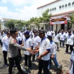 Polrestabes Surabaya Tegaskan Polri Dukung Penuh Hak Pekerja Buruh