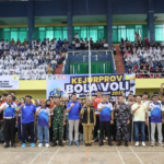 Kapolresta Banyuwangi Buka Kejurprov Bola Voli U-19 Jatim