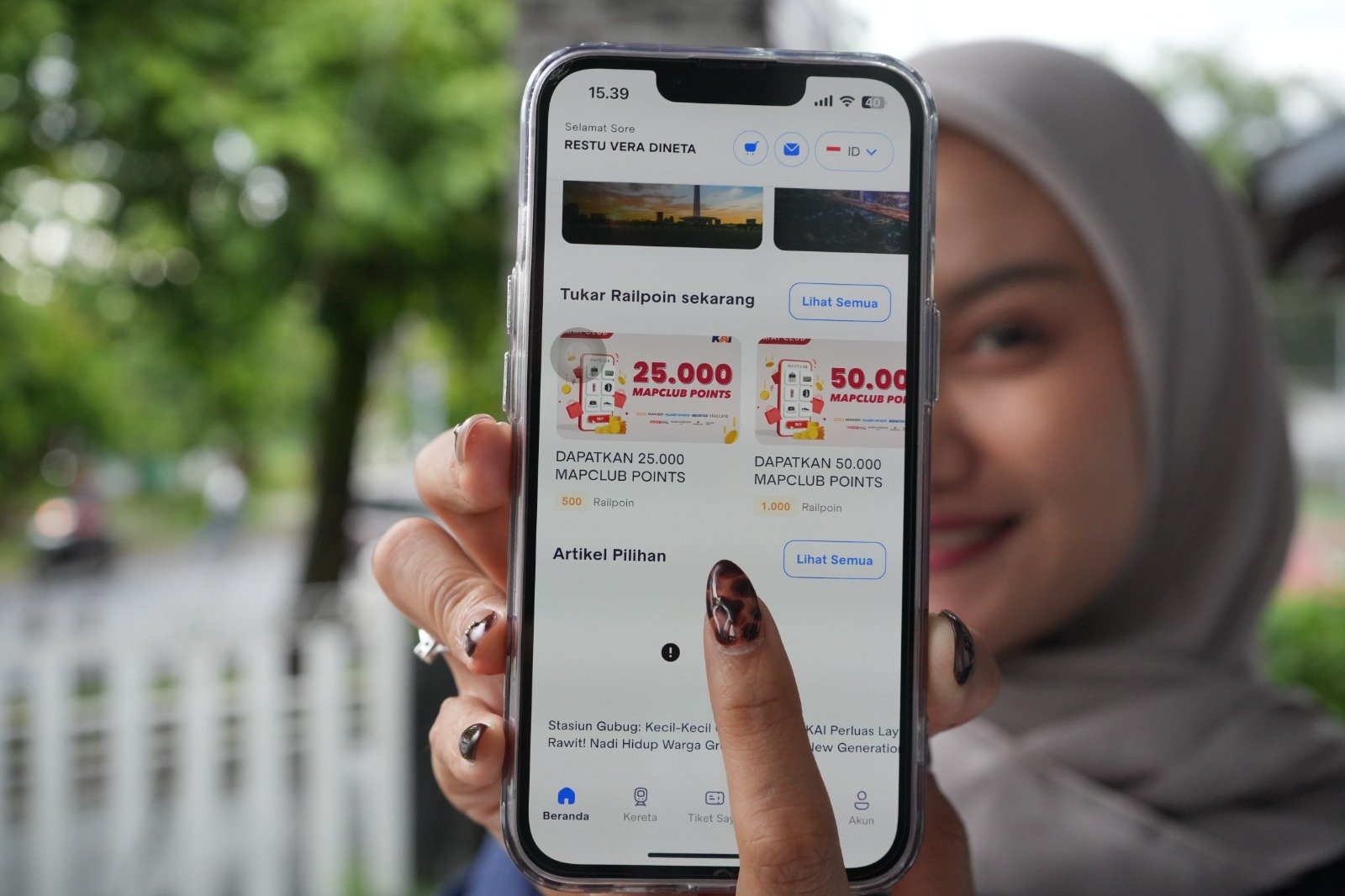 Railpoint KAI Kini Jadi Tiket Perjalanan Antarkota
