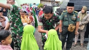 Koramil Umbulsari Santuni 300 Anak Yatim Wujud Kepedulian Sosial