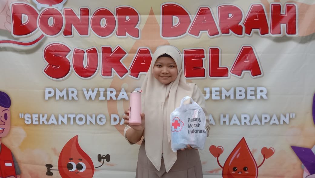 PMR SMAN 3 Jember Himpun 42 Kantong Darah Pelajar