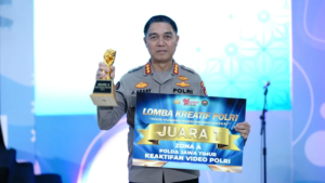 Humas Polda Jatim Raih Peringkat 1 Keaktifan Video Polri