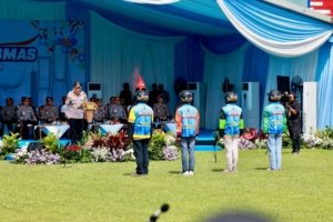 Kapolri Pimpin Apel Ojol Jogo Jatim Perkuat Sinergi