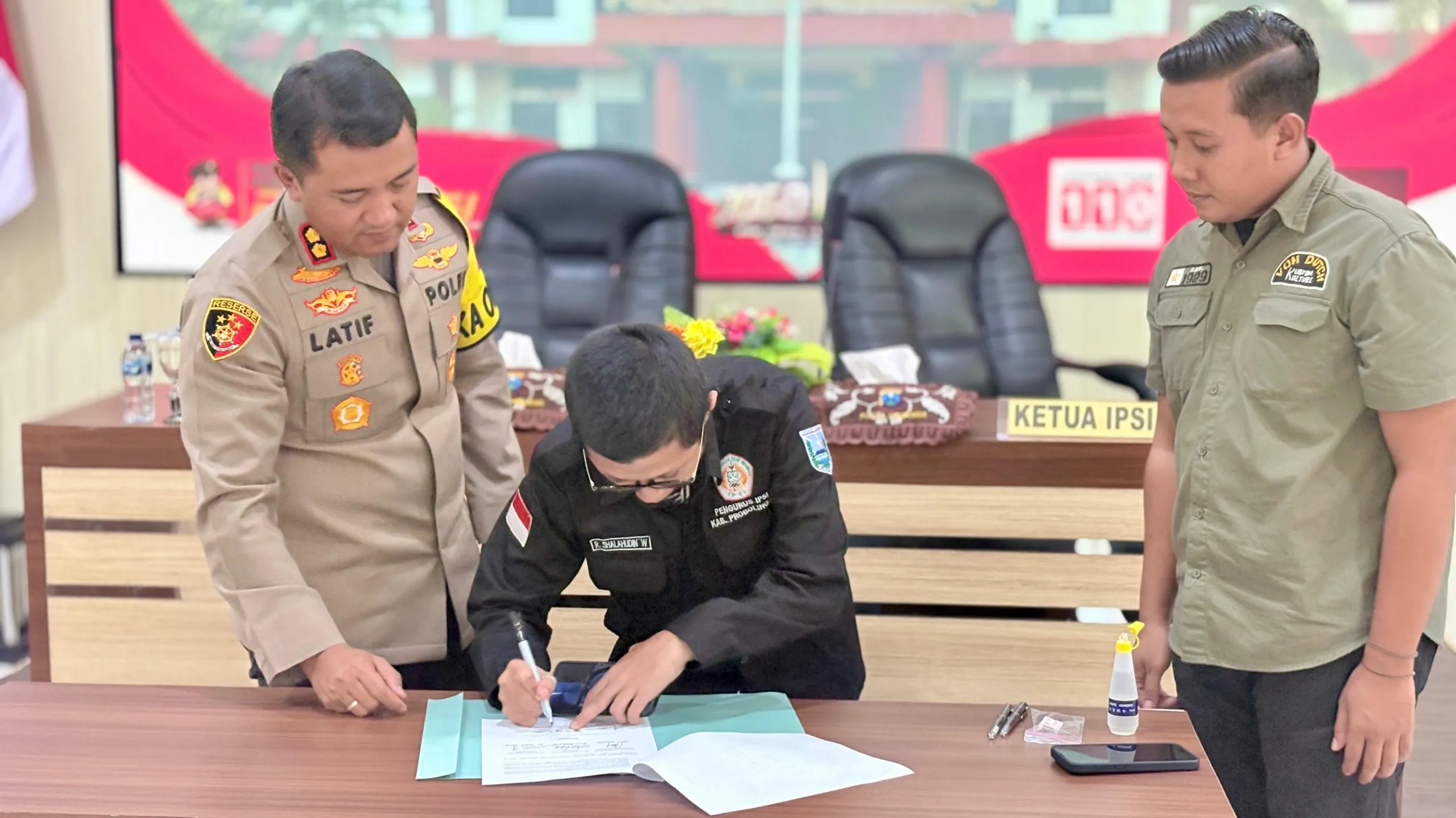 Polres Probolinggo Gandeng Silat Jaga Kamtibmas Jogo Jatim