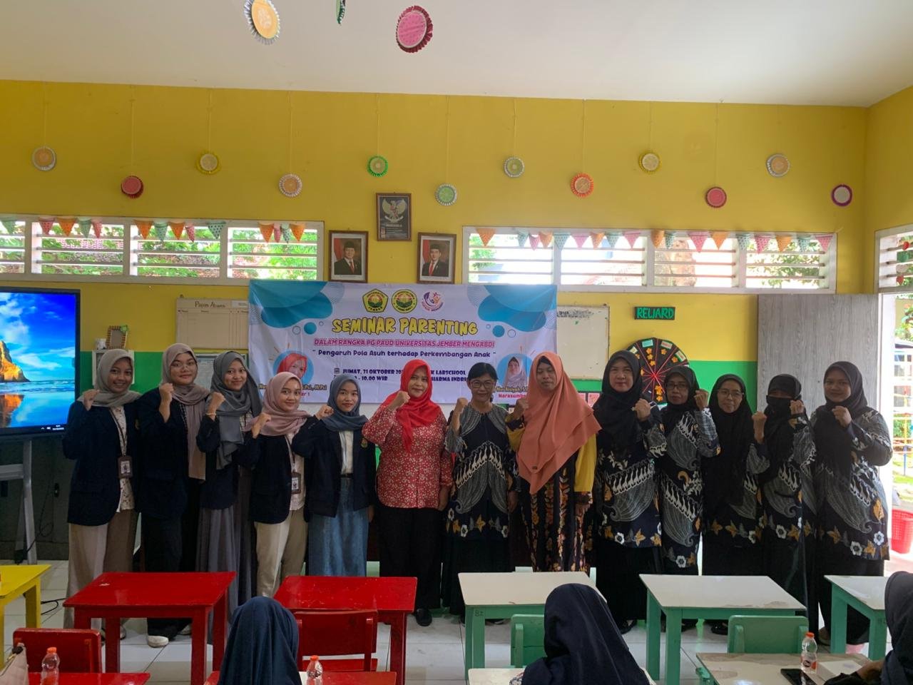 PG PAUD UNEJ Beri Edukasi Pola Asuh Kritis Positif