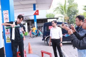 Respon Cepat Polres Gresik Sidak SPBU Redam Kekhawatiran Dugaan Pertalite Campur Air